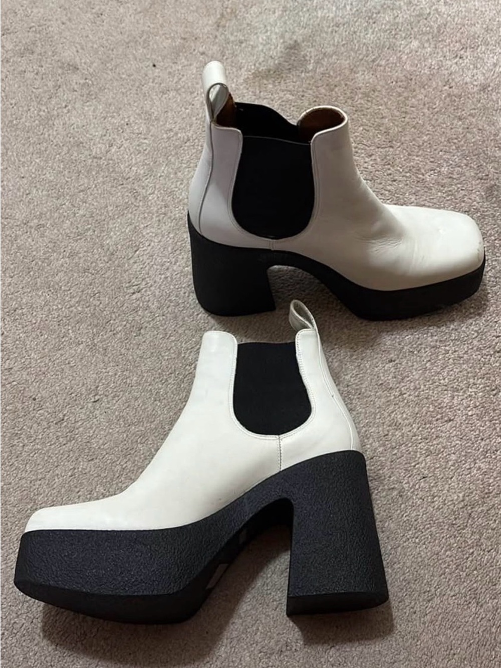 Mimosa platform heel boots